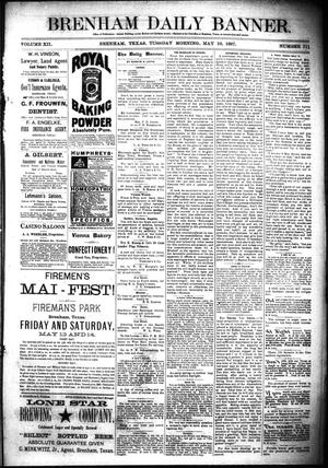 Brenham Daily Banner. (Brenham, Tex.), Vol. 12, No. 111, Ed. 1 Tuesday, May 10, 1887