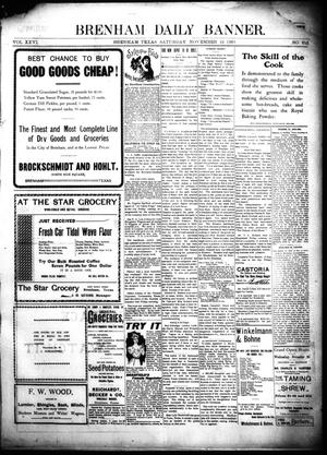 Brenham Daily Banner. (Brenham, Tex.), Vol. 26, No. 315, Ed. 1 Saturday, November 16, 1901