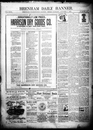 Brenham Daily Banner. (Brenham, Tex.), Vol. 23, No. 241, Ed. 1 Tuesday, October 4, 1898