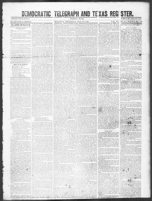 Democratic Telegraph and Texas Register (Houston, Tex.), Vol. 15, No. 21, Ed. 1, Thursday, May 23, 1850