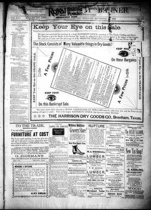 Brenham Daily Banner. (Brenham, Tex.), Vol. 21, No. 263, Ed. 1 Thursday, September 24, 1896