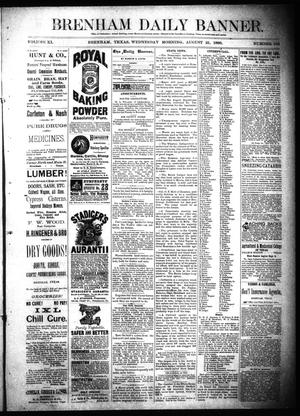 Brenham Daily Banner. (Brenham, Tex.), Vol. 11, No. 103, Ed. 1 Wednesday, August 25, 1886