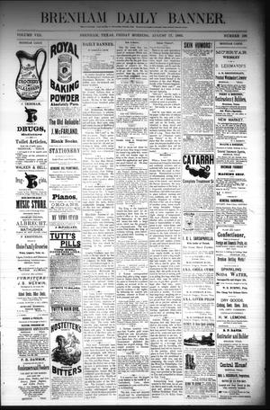 Brenham Daily Banner. (Brenham, Tex.), Vol. 8, No. 196, Ed. 1 Friday, August 17, 1883