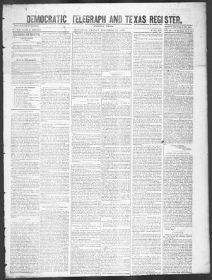 Democratic Telegraph and Texas Register (Houston, Tex.), Vol. 15, No. 51, Ed. 1, Friday, December 20, 1850