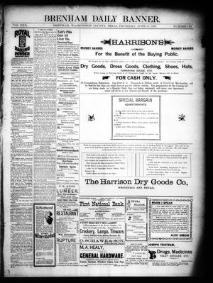 Brenham Daily Banner. (Brenham, Tex.), Vol. 22, No. 138, Ed. 1 Thursday, June 10, 1897