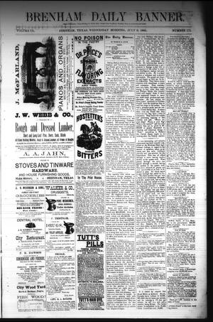 Brenham Daily Banner. (Brenham, Tex.), Vol. 9, No. 175, Ed. 1 Wednesday, July 9, 1884