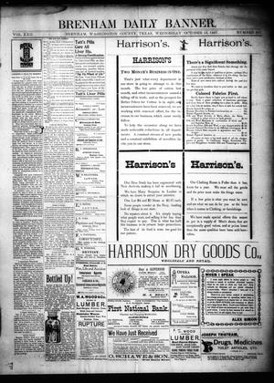 Brenham Daily Banner. (Brenham, Tex.), Vol. 22, No. 251, Ed. 1 Wednesday, October 13, 1897