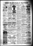 Thumbnail image of item number 1 in: 'Brenham Daily Banner. (Brenham, Tex.), Vol. 10, No. 264, Ed. 1 Tuesday, October 27, 1885'.