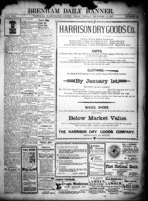 Brenham Daily Banner. (Brenham, Tex.), Vol. 22, No. 299, Ed. 1 Friday, December 10, 1897