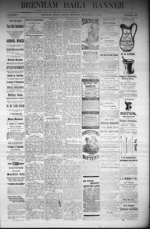Brenham Daily Banner. (Brenham, Tex.), Vol. 6, No. 264, Ed. 1 Friday, November 4, 1881