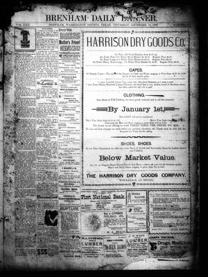Brenham Daily Banner. (Brenham, Tex.), Vol. 22, No. 304, Ed. 1 Thursday, December 16, 1897