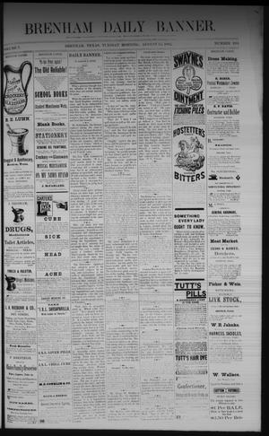 Brenham Daily Banner. (Brenham, Tex.), Vol. 7, No. 194, Ed. 1 Tuesday, August 15, 1882