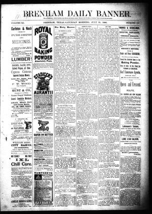 Brenham Daily Banner. (Brenham, Tex.), Vol. 11, No. 181, Ed. 1 Saturday, July 31, 1886