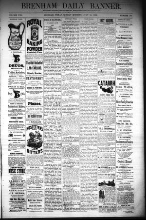 Brenham Daily Banner. (Brenham, Tex.), Vol. 8, No. 174, Ed. 1 Sunday, July 22, 1883