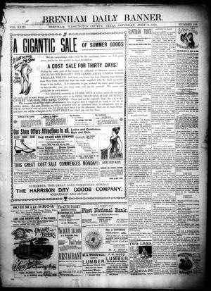 Brenham Daily Banner. (Brenham, Tex.), Vol. 23, No. 165, Ed. 1 Saturday, July 9, 1898