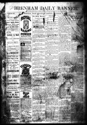Brenham Daily Banner. (Brenham, Tex.), Vol. 11, No. 109, Ed. 1 Wednesday, September 1, 1886