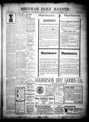 Brenham Daily Banner. (Brenham, Tex.), Vol. 22, No. 244, Ed. 1 Tuesday, October 5, 1897