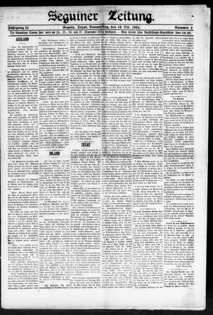 Seguiner Zeitung. (Seguin, Tex.), Vol. 34, No. 4, Ed. 1 Thursday, September 18, 1924