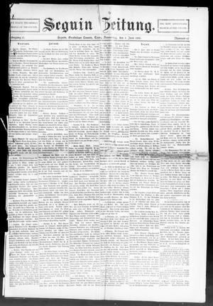 Seguin Zeitung. (Seguin, Tex.), Vol. 12, No. 42, Ed. 1 Thursday, June 4, 1903