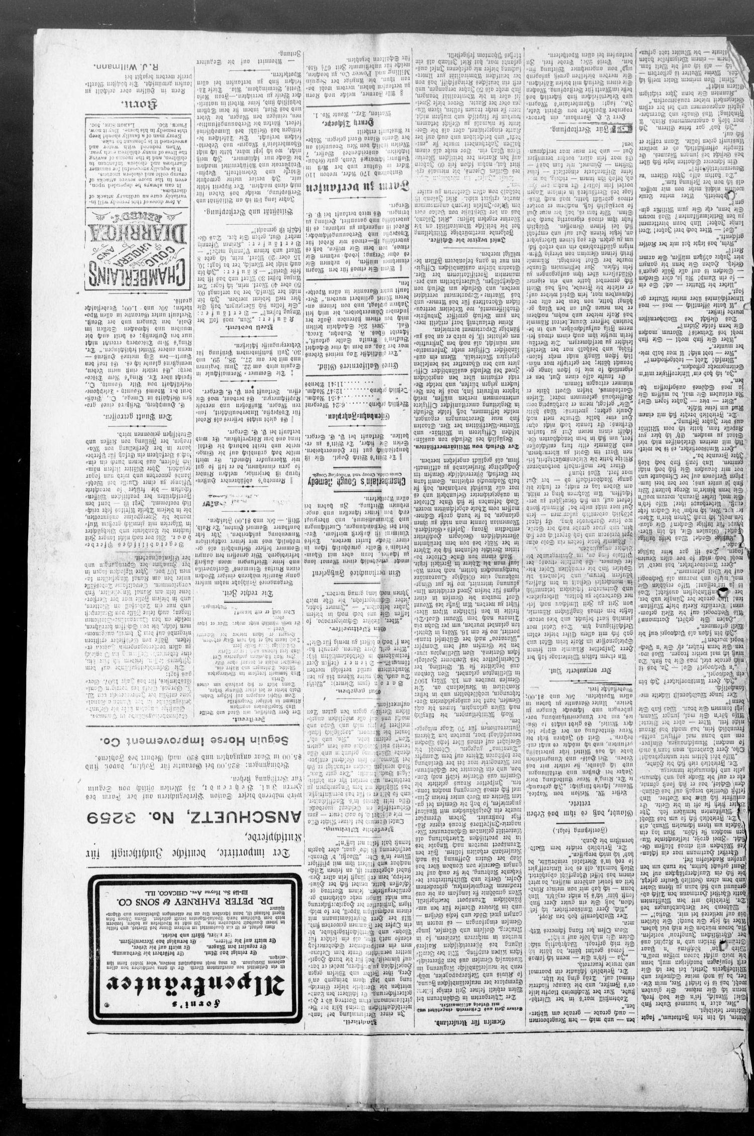 Seguiner Zeitung. (Seguin, Tex.), Vol. 17, No. 44, Ed. 1 Thursday, June 11, 1908
                                                
                                                    [Sequence #]: 7 of 8
                                                