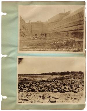 [Spillway Excavation and Boulders]