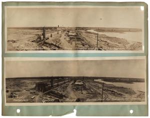 Primary view of object titled '[Dam Shops and Spillway]'.