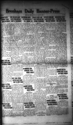Brenham Daily Banner-Press (Brenham, Tex.), Vol. 39, No. 302, Ed. 1 Thursday, March 22, 1923