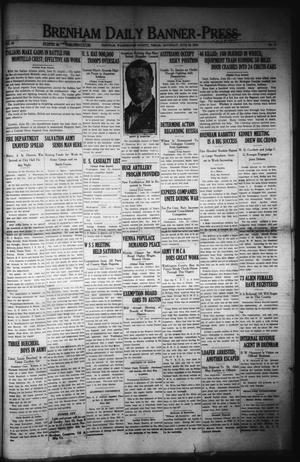 Brenham Daily Banner-Press (Brenham, Tex.), Vol. 35, No. 74, Ed. 1 Saturday, June 22, 1918