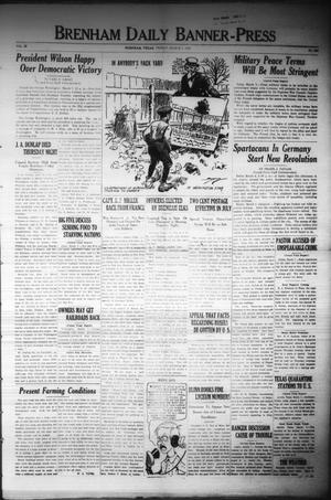 Brenham Daily Banner-Press (Brenham, Tex.), Vol. 35, No. 290, Ed. 1 Friday, March 7, 1919
