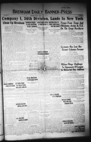 Brenham Daily Banner-Press (Brenham, Tex.), Vol. 36, No. 54, Ed. 1 Friday, May 30, 1919