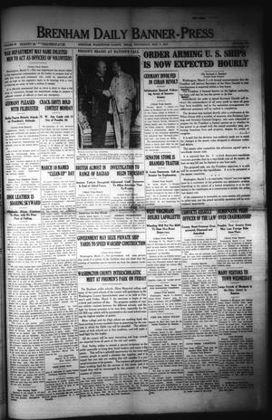 Brenham Daily Banner-Press (Brenham, Tex.), Vol. 33, No. 288, Ed. 1 Wednesday, March 7, 1917