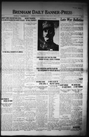 Brenham Daily Banner-Press (Brenham, Tex.), Vol. 35, No. 14, Ed. 1 Friday, April 12, 1918