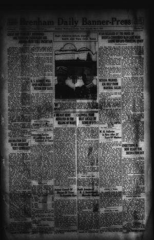 Brenham Daily Banner-Press (Brenham, Tex.), Vol. 31, No. 30, Ed. 1 Saturday, May 2, 1914