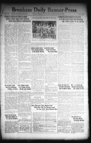 Brenham Daily Banner-Press (Brenham, Tex.), Vol. 31, No. 264, Ed. 1 Thursday, February 4, 1915