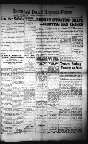 Brenham Daily Banner-Press (Brenham, Tex.), Vol. 34, No. 32, Ed. 1 Friday, May 4, 1917