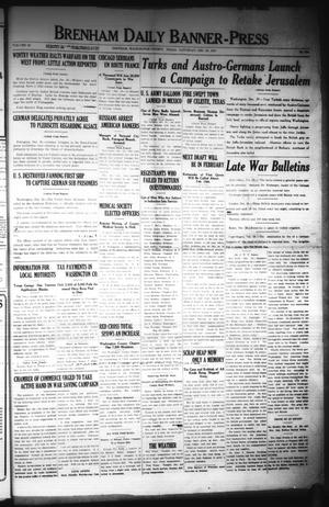 Brenham Daily Banner-Press (Brenham, Tex.), Vol. 34, No. 234, Ed. 1 Saturday, December 29, 1917