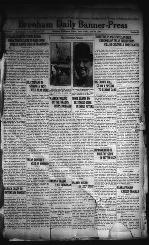 Brenham Daily Banner-Press (Brenham, Tex.), Vol. 32, No. 29, Ed. 1 Friday, April 30, 1915