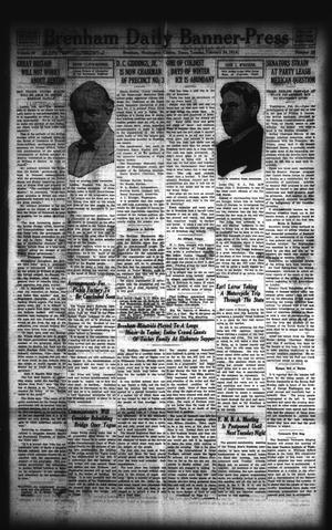 Brenham Daily Banner-Press (Brenham, Tex.), Vol. 30, No. 281, Ed. 1 Tuesday, February 24, 1914