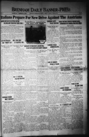 Brenham Daily Banner-Press (Brenham, Tex.), Vol. 35, No. 76, Ed. 1 Tuesday, June 25, 1918