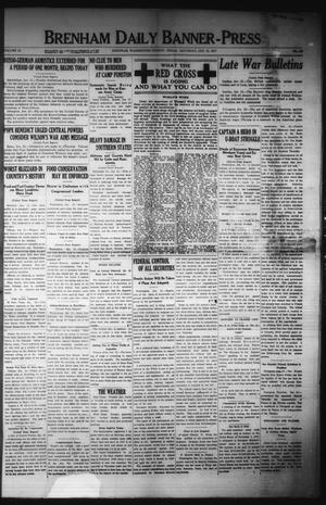 Brenham Daily Banner-Press (Brenham, Tex.), Vol. 34, No. 245, Ed. 1 Saturday, January 12, 1918