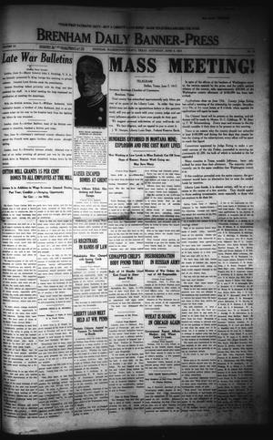 Brenham Daily Banner-Press (Brenham, Tex.), Vol. 34, No. 62, Ed. 1 Saturday, June 9, 1917