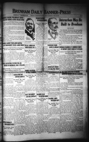 Brenham Daily Banner-Press (Brenham, Tex.), Vol. 34, No. 3, Ed. 1 Thursday, March 29, 1917