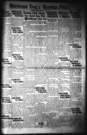 Brenham Daily Banner-Press (Brenham, Tex.), Vol. 39, No. 37, Ed. 1 Tuesday, May 9, 1922