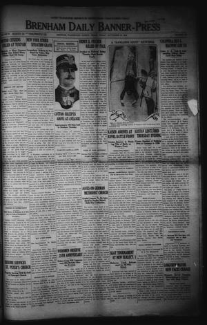 Brenham Daily Banner-Press (Brenham, Tex.), Vol. 33, No. 151, Ed. 1 Friday, September 22, 1916