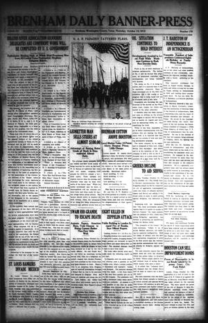 Brenham Daily Banner-Press (Brenham, Tex.), Vol. 32, No. 170, Ed. 1 Thursday, October 14, 1915