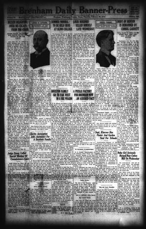 Brenham Daily Banner-Press (Brenham, Tex.), Vol. 30, No. 283, Ed. 1 Thursday, February 26, 1914