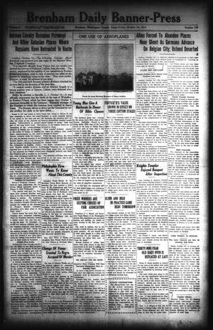 Primary view of object titled 'Brenham Daily Banner-Press (Brenham, Tex.), Vol. 31, No. 173, Ed. 1 Friday, October 16, 1914'.