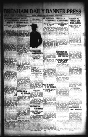 Brenham Daily Banner-Press (Brenham, Tex.), Vol. 32, No. 175, Ed. 1 Wednesday, October 20, 1915