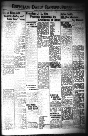 Brenham Daily Banner-Press (Brenham, Tex.), Vol. 40, No. 59, Ed. 1 Tuesday, June 5, 1923