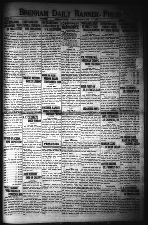 Brenham Daily Banner-Press (Brenham, Tex.), Vol. 38, No. 298, Ed. 1 Friday, March 17, 1922